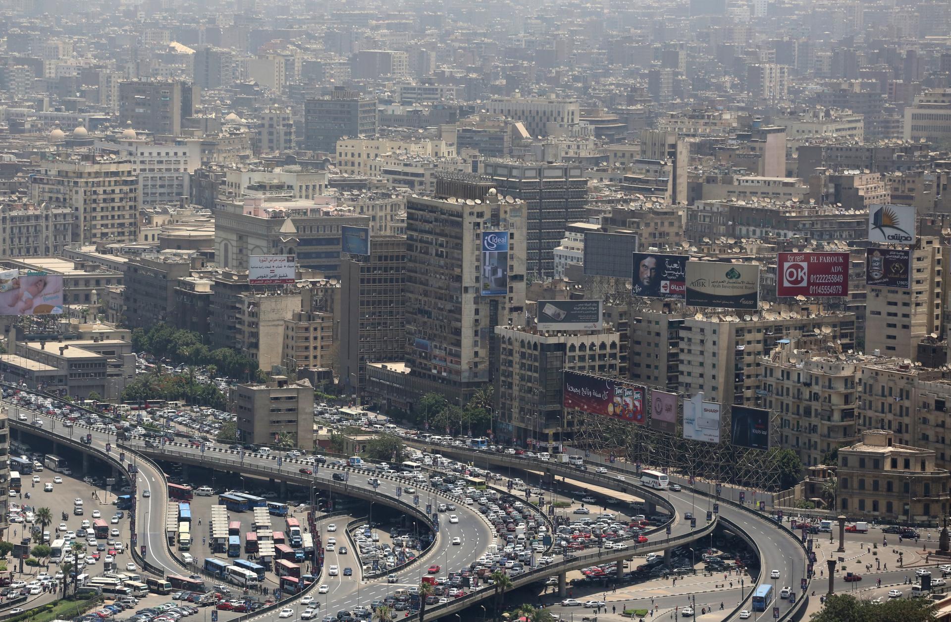 City view of Cairo during mid-morning rush hour. Photo: World Bank, Dominic Chavez